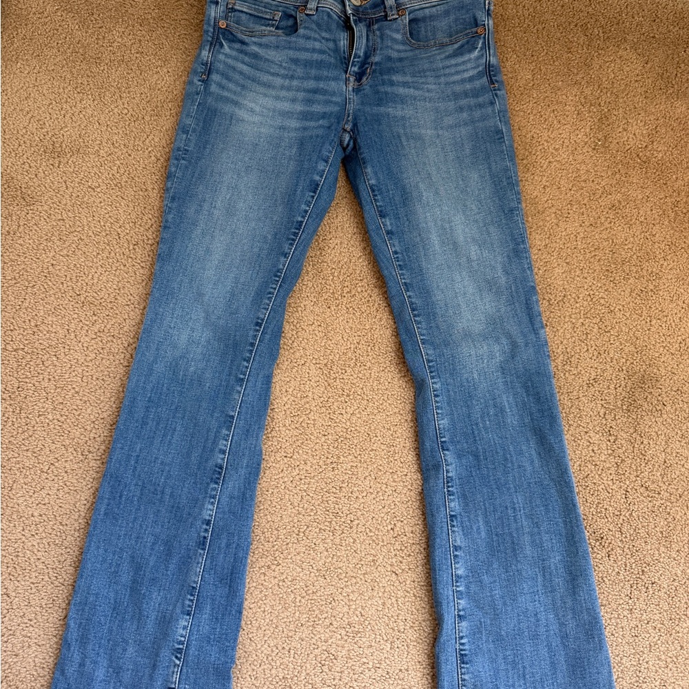 American Eagle Outfitters Light Blue Boot Cut Jeans